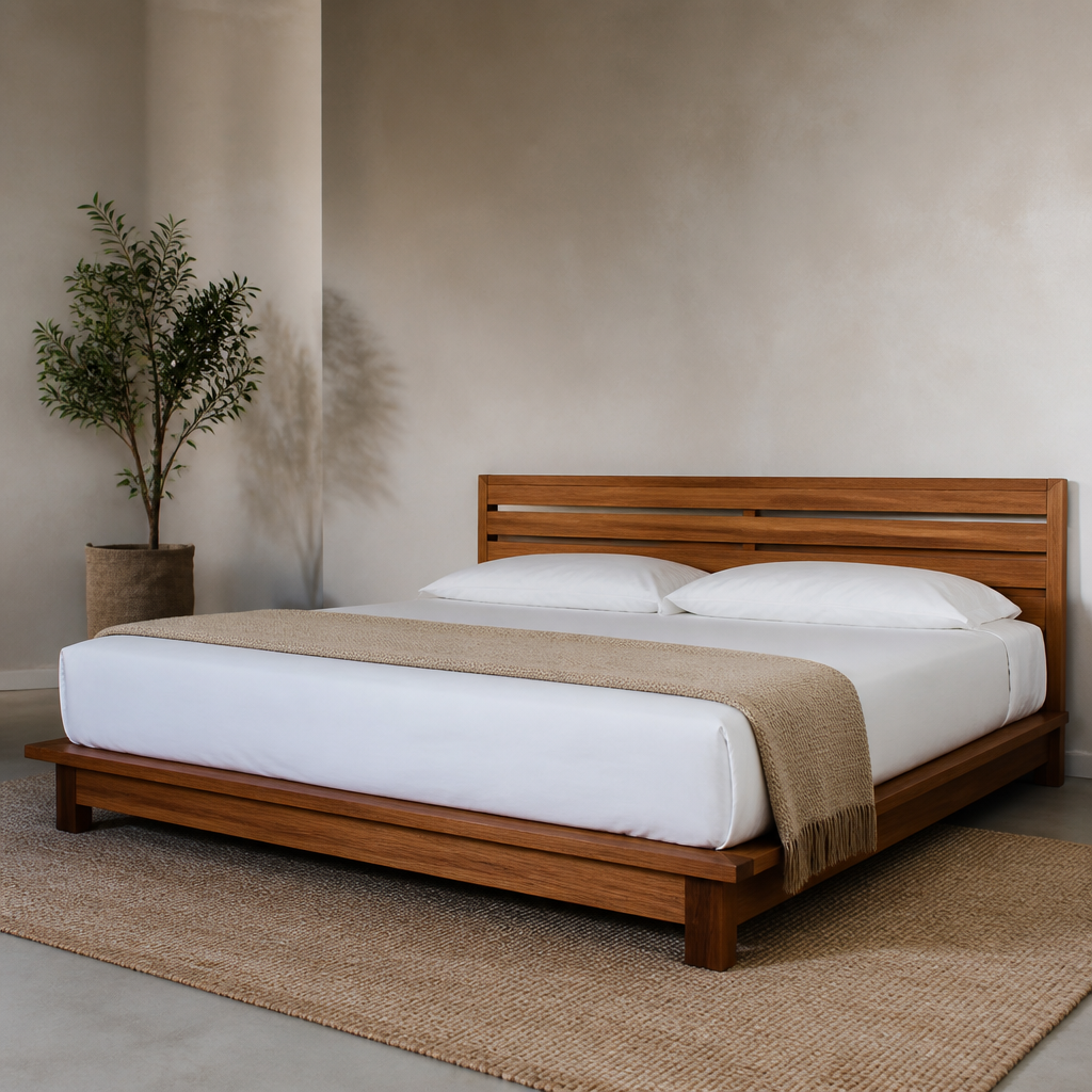 Dipan Minimalis King Size Jati